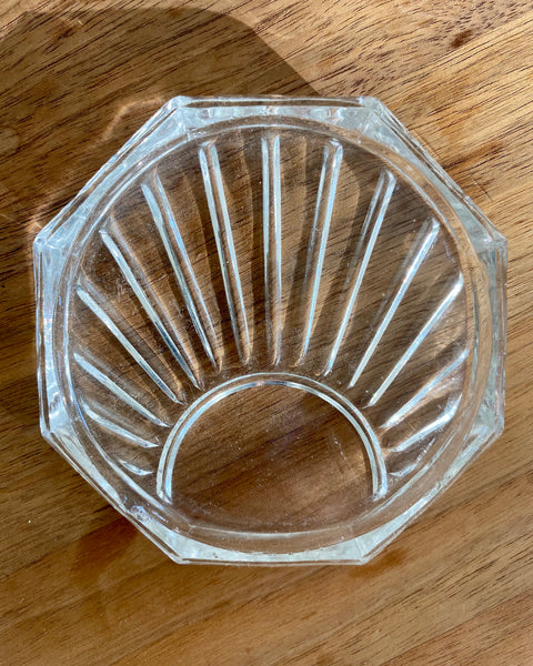 Set of 12 glass coasters in box