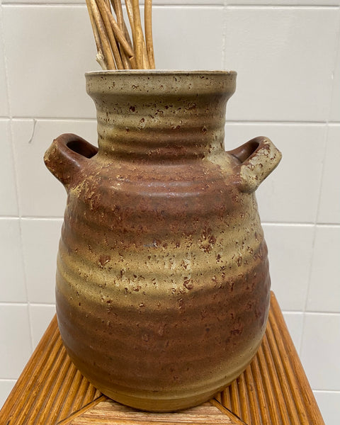 Ceramic vase beige/brown (PICK UP ONLY!)