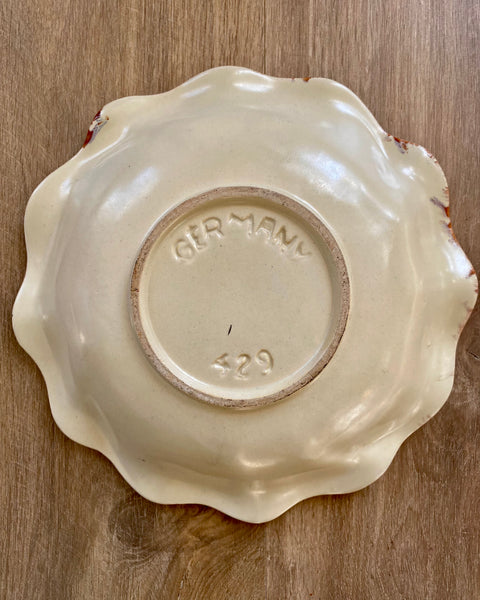 Ceramic Germany 429 fruit bowl plate