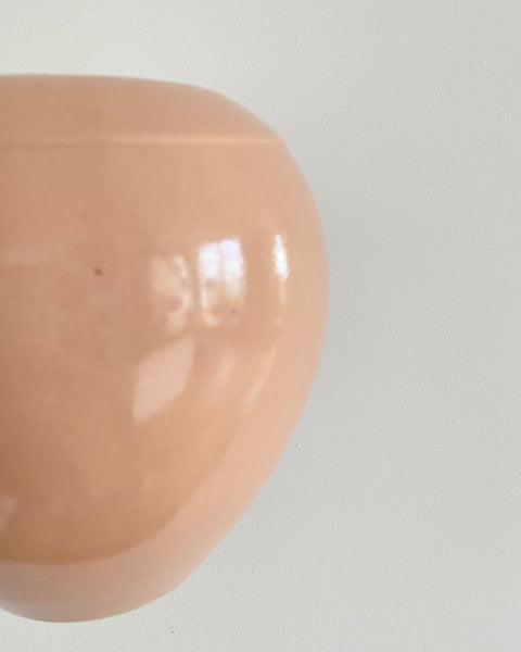 Blush pink vase