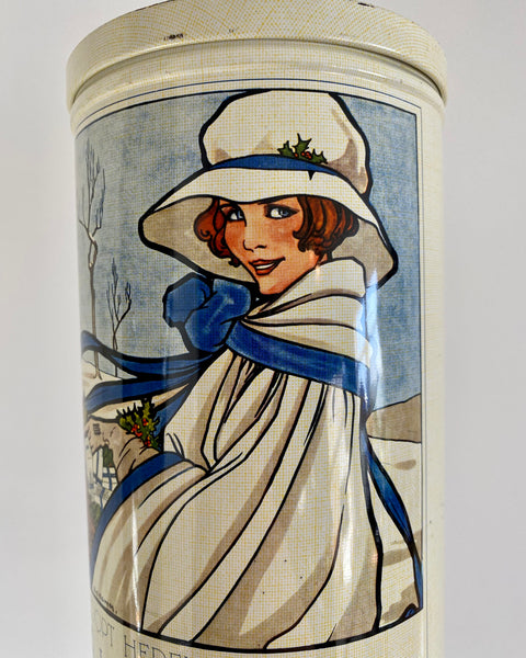 Vintage tin container Blue Band